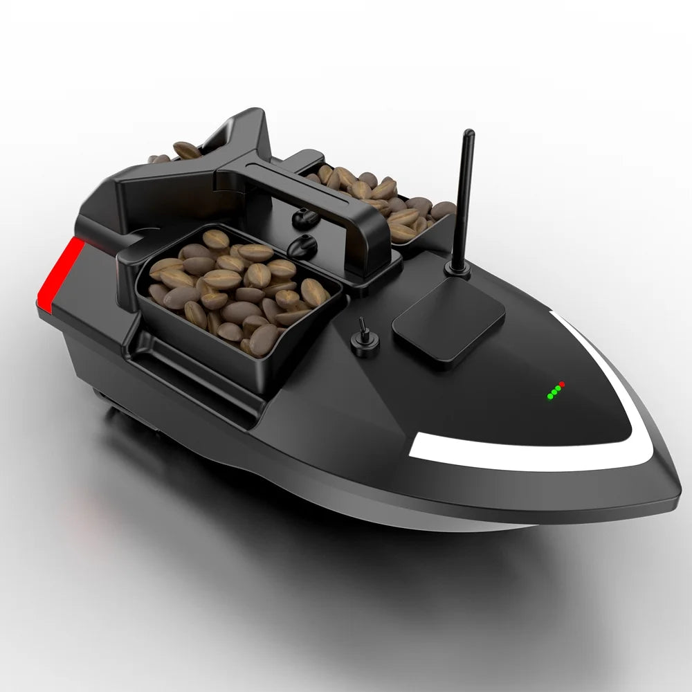 Remote Control Fishing Bait Boat with Dual Motor Fish Finder 2KG Loading Support G912