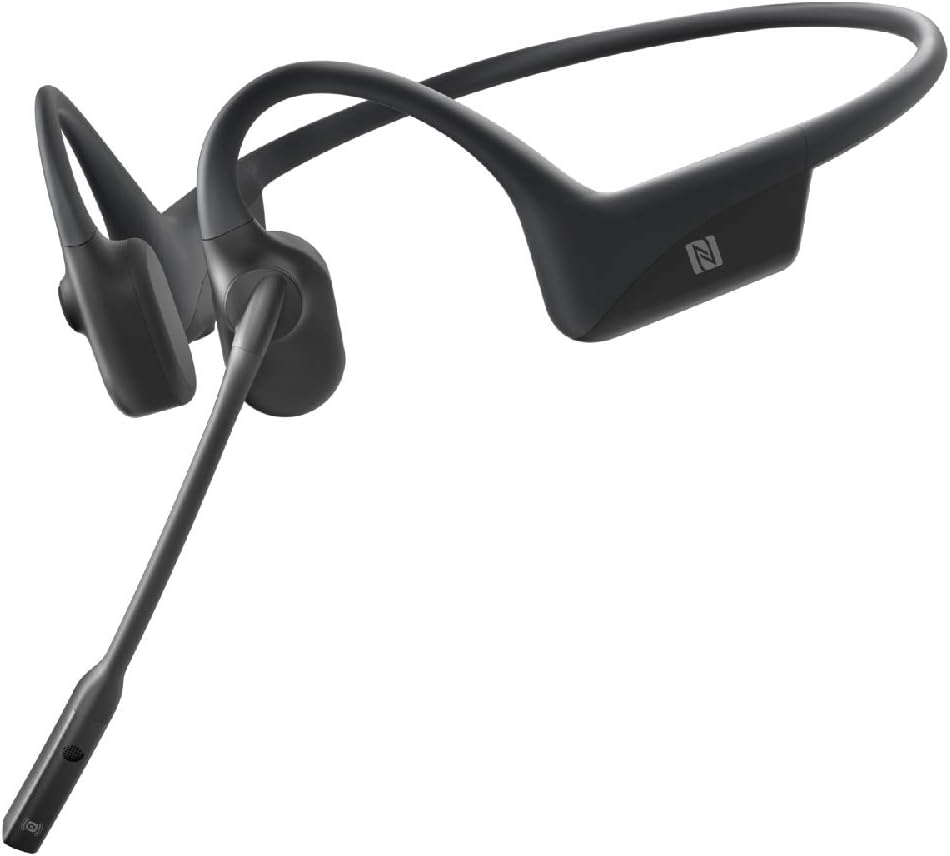 Wireless Stereo Bone Conduction Bluetooth Headset with Noise-Canceling Boom Microphone T268479
