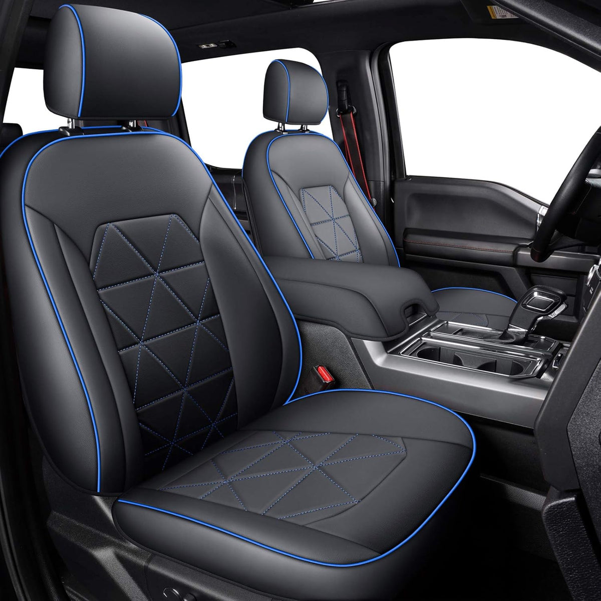 Faux Leather Custom Seat Covers for F150 Crew Cab A533755