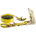 Yellow Ratchet Strap with Floating D-Ring N6304