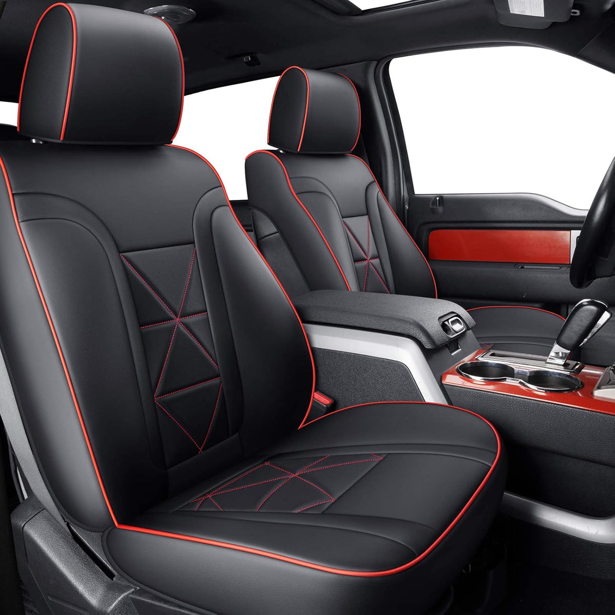 Faux Leather Custom Seat Covers for F150 Crew Cab A533755