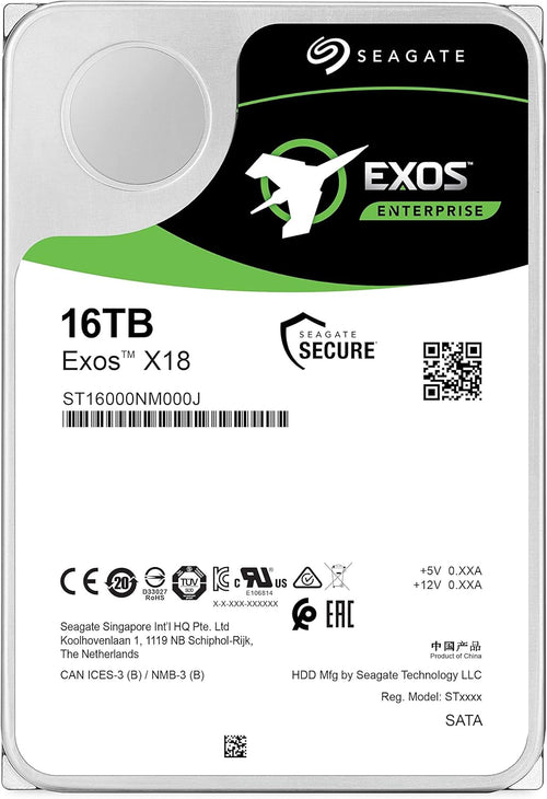 16TB Enterprise HDD 3.5 Inch SATA 6Gb/s 7200 RPM C208204