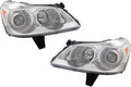 Headlight Assembly for 2009 2011 Chevy Traverse Pair P2983