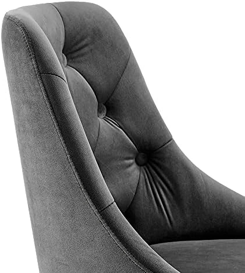 Tufted Velvet Office Chair J681047