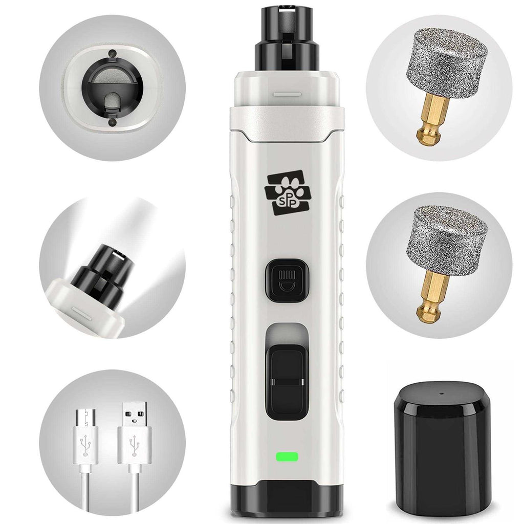 Dog Nail Grinder with 2 LED Lights W578