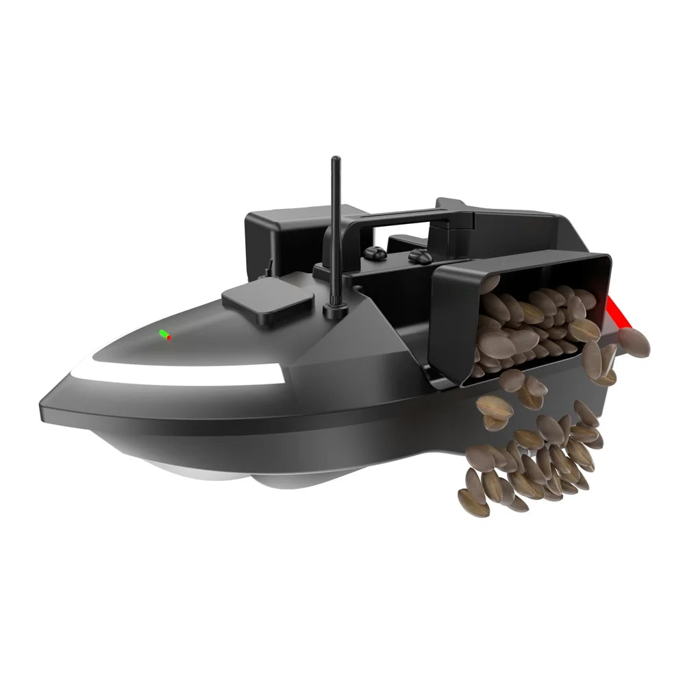 Remote Control Fishing Bait Boat with Dual Motor Fish Finder 2KG Loading Support G912