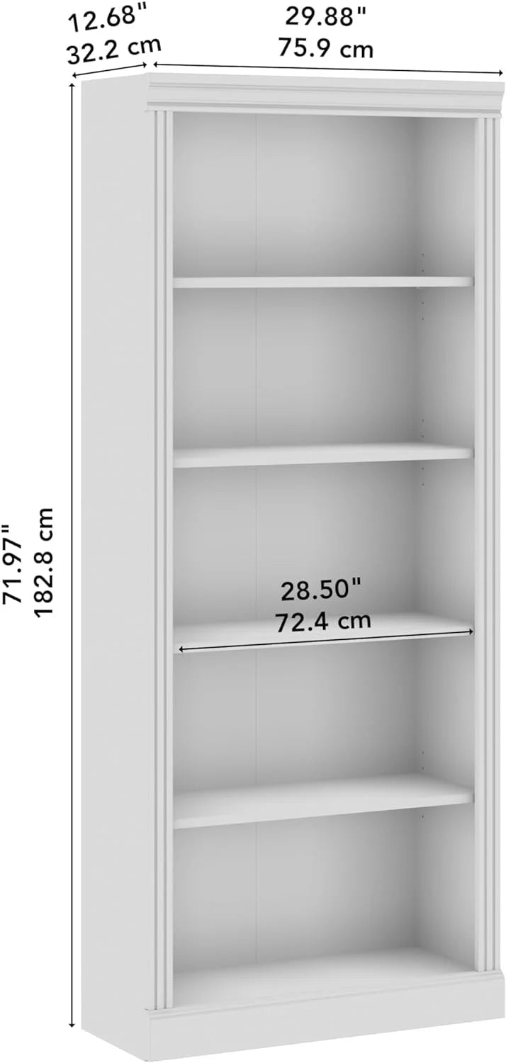 Harvest Cherry 5 Shelf Bookcase G81249