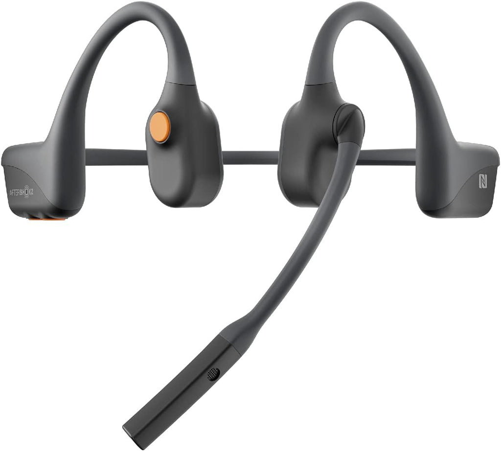 Wireless Stereo Bone Conduction Bluetooth Headset with Noise-Canceling Boom Microphone T268479