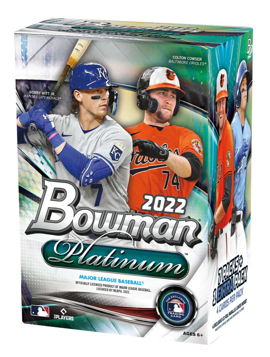 Bowman Platinum Baseball Trading Cards Blaster Box F2935