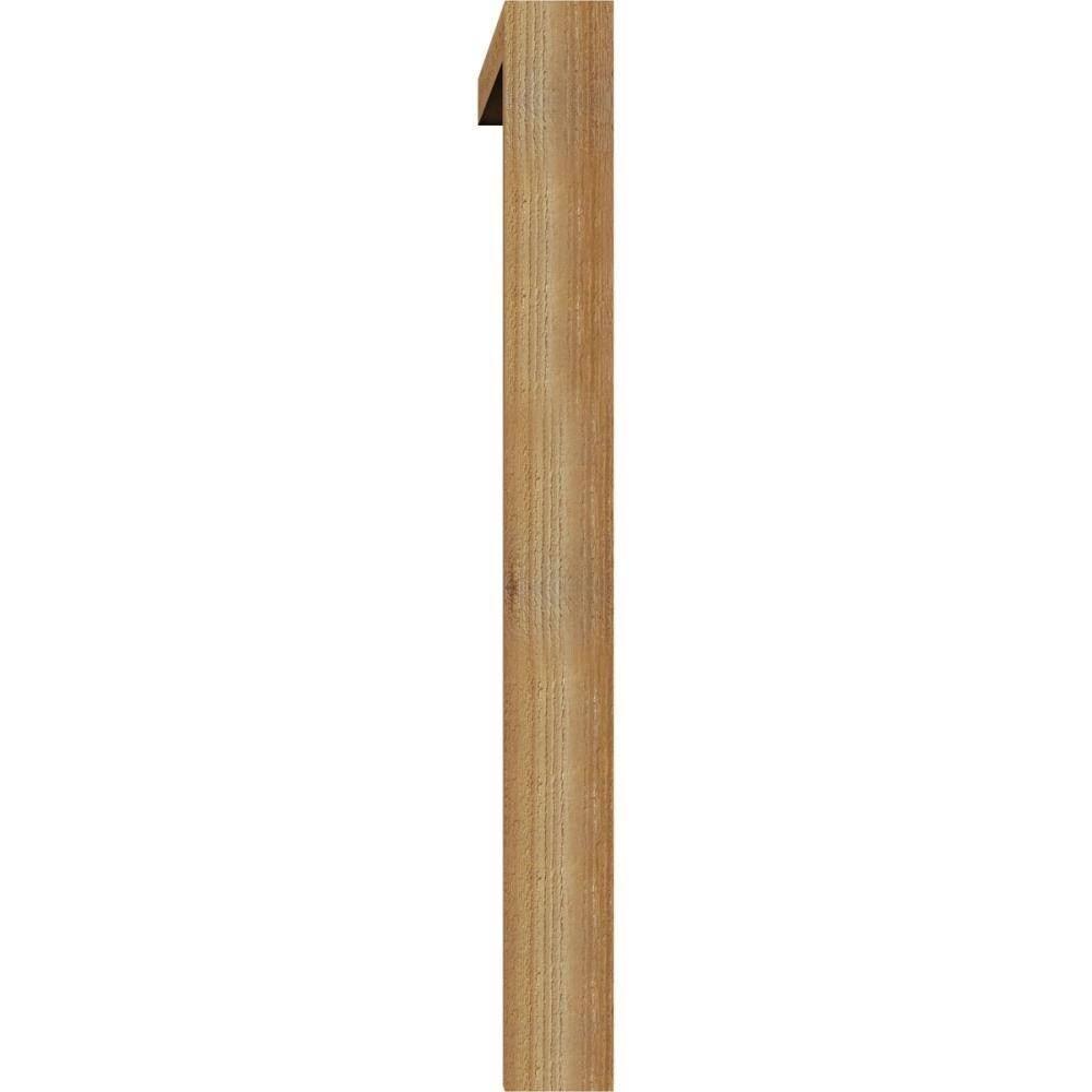 Traditional Block Rough Sawn Bracket with Offset Brace J89535