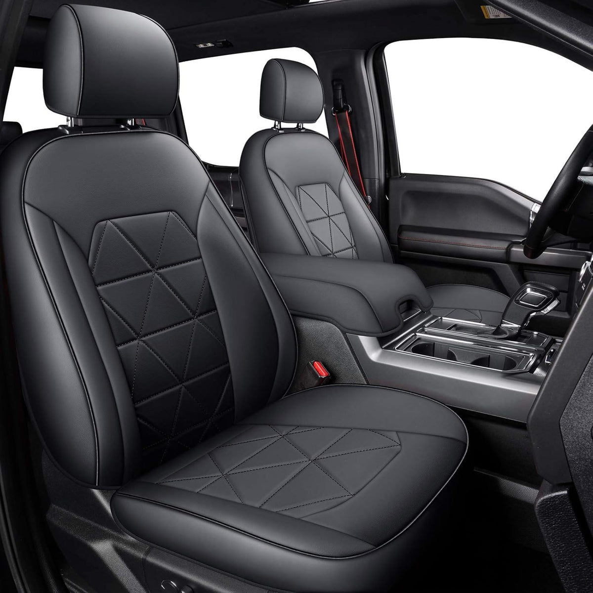 Faux Leather Custom Seat Covers for F150 Crew Cab A533755