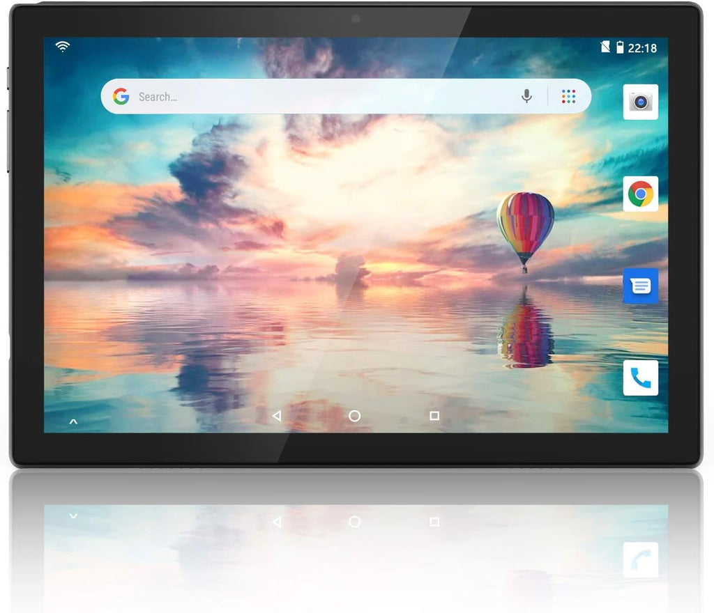 Black 10 inch Android Tablet with 32GB Storage F1634